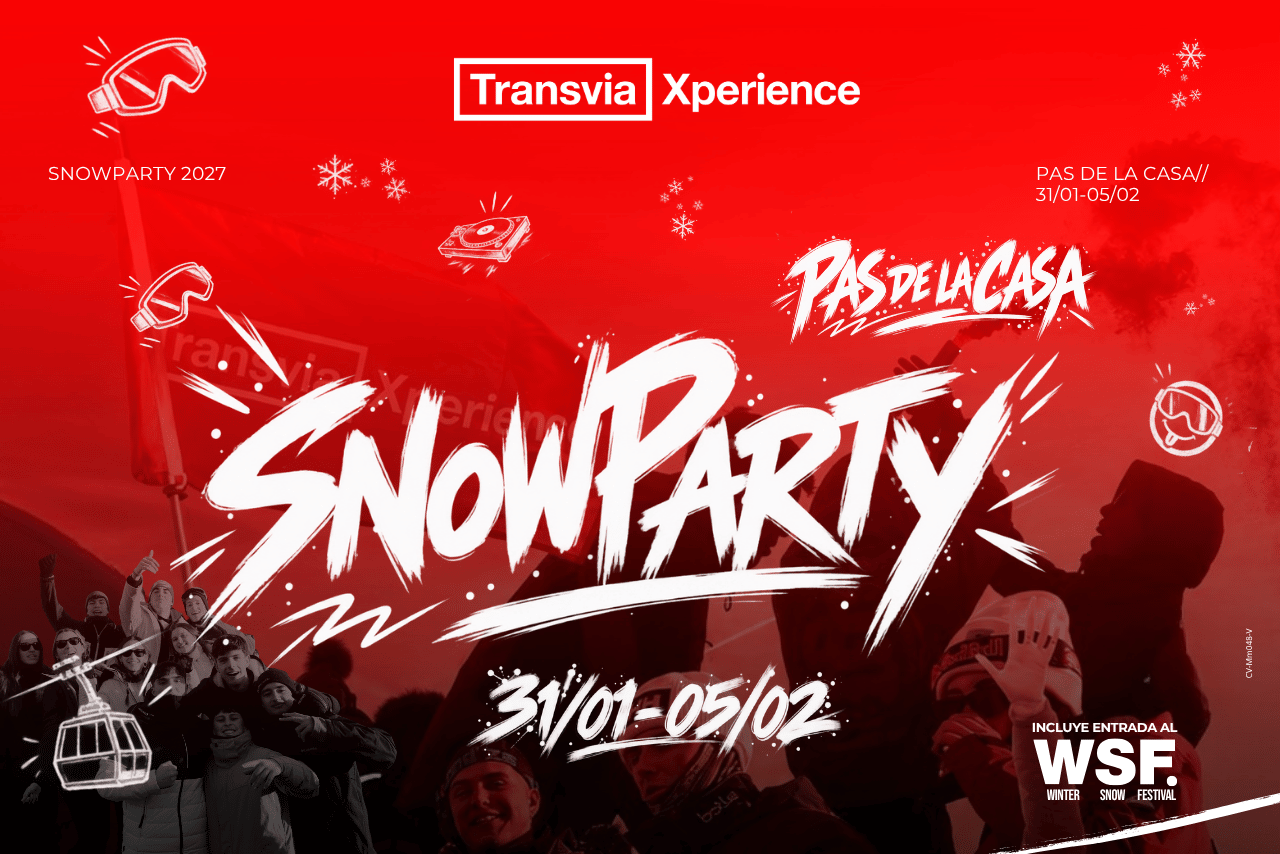 SNOWPARTY 31 ENE-05 FEB(con ENTRADA WINTER SNOW FESTIVAL)