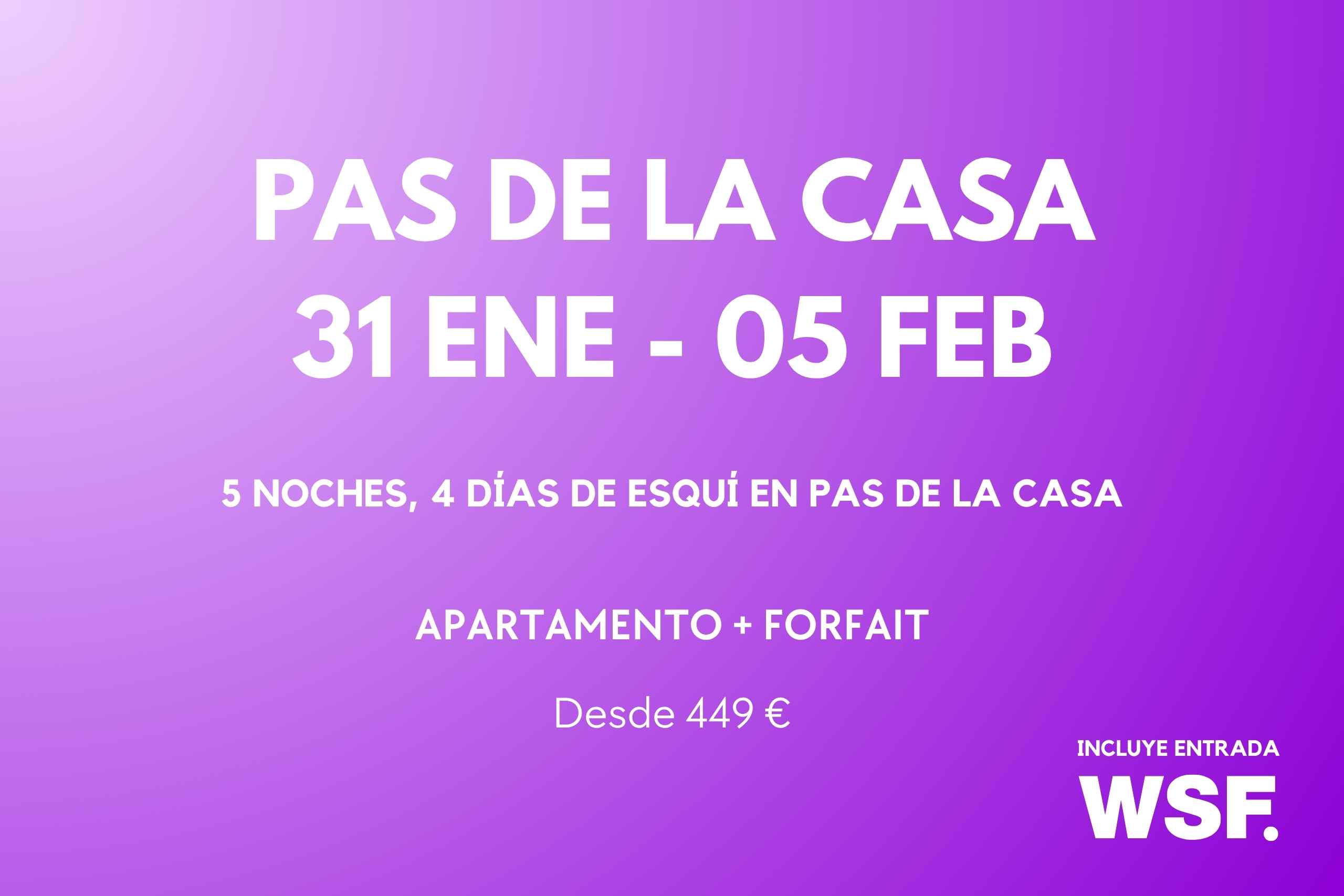 2ª SEMANA UNIVERSITARIA PAS DE LA CASA